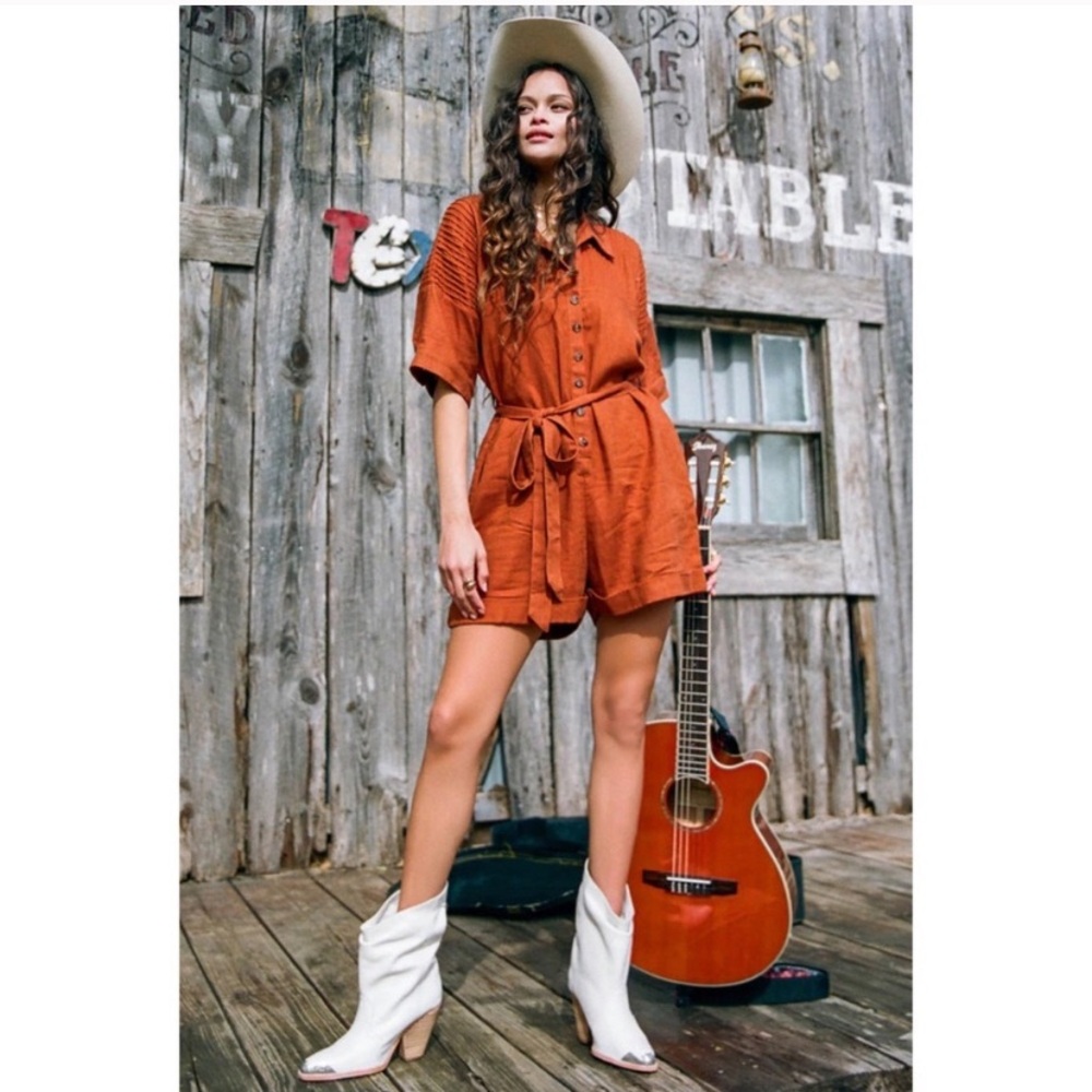 Spell & Gypsy Rani Romper - Copper - Picture 2 of 3